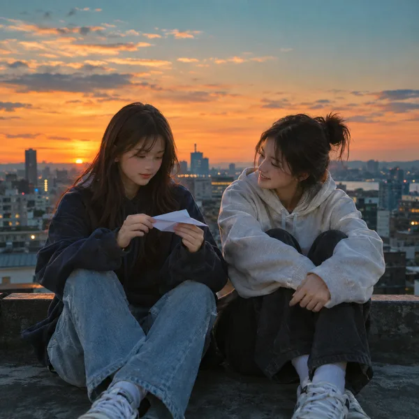 Cover art for Paper Satellites: Shimmering Synth-Pop Anthem