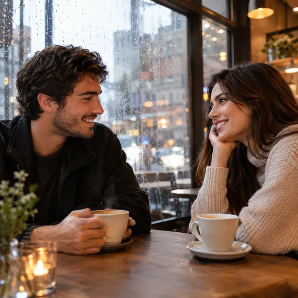 Coffee Shop Rain: Acoustic Pop