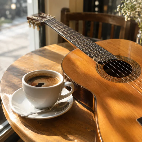 Copertina di Sunday Morning Coffee: Warm Acoustic Lofi