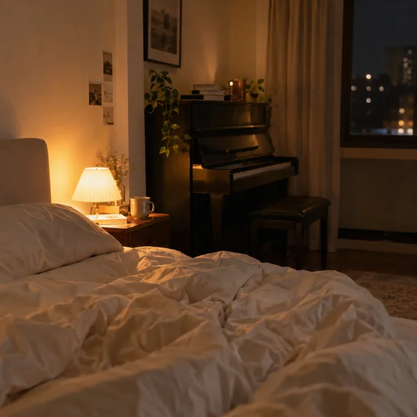 Cover-Artwork für Sleepy Lullaby Lofi: Soft Piano for Falling Asleep